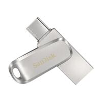 SanDisk Dual Drive Ultra 3.1 Luxe 256GB (USB-C) USB-sticks Grijs