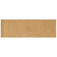 Vloerkleed Bruin 60 x 250 cm Jute