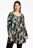 Yoek Tuniek wide bottom AMY | Zwart | Maat 58/60