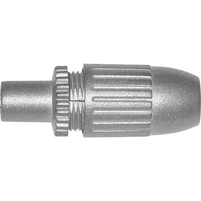 Coax-IEC-stekker, recht Kabeldiameter: 6.8 mm