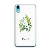 Green Brush: iPhone XR Transparant Hoesje