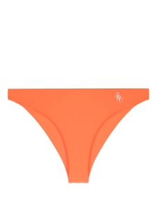 Sporty & Rich bas de bikini Romy à logo imprimé - Orange