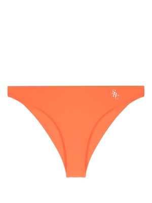Sporty & Rich bas de bikini Romy à logo imprimé - Orange
