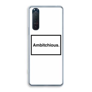 Ambitchious: Sony Xperia 5 II Transparant Hoesje