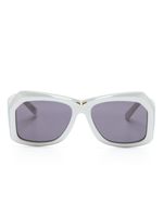 Marni Eyewear lunettes de soleil à monture oversize - Gris