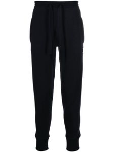 Dolce & Gabbana logo-plaque knitted track pants - Bleu