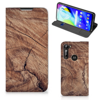 Motorola Moto G8 Power Book Wallet Case Tree Trunk