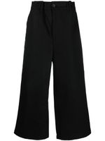 Yuiki Shimoji pantalon ample à taille haute - Noir - thumbnail