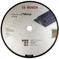 Bosch Accessoires Doorslijpschijf recht Standard for Metal A 30 S BF, 230 mm, 22,23 mm, 3,0 mm 1 stuks - 2608603168 - thumbnail