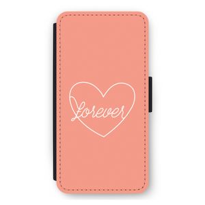 Forever heart: iPhone 12 Pro Max Flip Hoesje