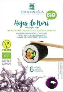 Porto Muinos Nori sushi vellen bio (15 gr)