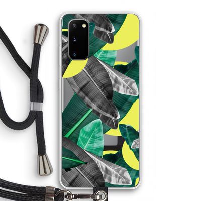 Fantasie jungle: Samsung Galaxy S20 Transparant Hoesje met koord