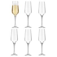 Vicrila Champagneglas - 6x - Noah - gehard glas - 17,5 cl - flutes - prosecco / cava