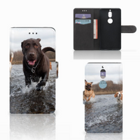 Nokia 7 Telefoonhoesje met Pasjes Honden Labrador - thumbnail