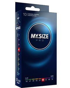 MySize PRO 60mm - Ruimere XL Condooms 10 stuks