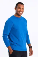 Ombre - Trania - Longsleeve Heren - Blauw - Modaitalia