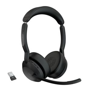 Jabra 25599-999-999 hoofdtelefoon/headset Draadloos Hoofdband Kantoor/callcenter Bluetooth Oplaadhouder Zwart