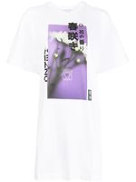 Kenzo t-shirt à fleurs - Blanc - thumbnail