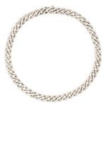 Maison Margiela collier à détail de chaîne - Argent