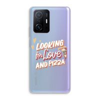 Pizza is the answer: Xiaomi 11T Pro Transparant Hoesje