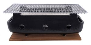 Konro Grill met Net - 32 x 14 x 11.5cm