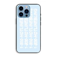 Hotline bling blue: iPhone 13 Pro Max Biologisch afbreekbaar hoesje