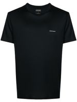 Emporio Armani t-shirt à logo imprimé - Noir