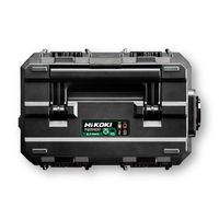 Hikoki UC18YTSLW0Z Multilader 14,4 / 18 / Multi Volt voor 4 accu&apos;s - UC18YTSLW0Z