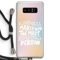 The prettiest: Samsung Galaxy Note 8 Transparant Hoesje met koord