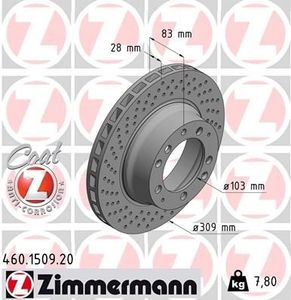 Remschijf Coat Z 460150920