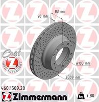 Remschijf Coat Z 460150920