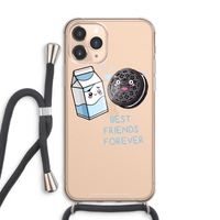 Best Friend Forever: iPhone 11 Pro Max Transparant Hoesje met koord