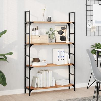 Wandschappen 3 st zwevend olieafwerking 80x20x2 cm acaciahout