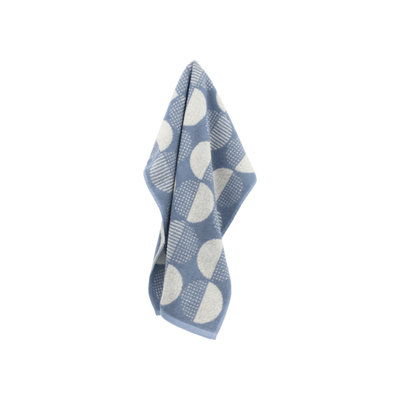 Bunzlau Castle Bunzlau Castle Keukendoek Dots Grey-Blue