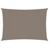 Zonnescherm rechthoekig 3x4 m oxford stof taupe