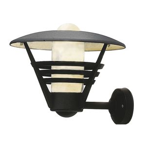 Konstsmide Gemini 503-750 Buitenlamp (wand) Spaarlamp, LED E27 100 W Zwart