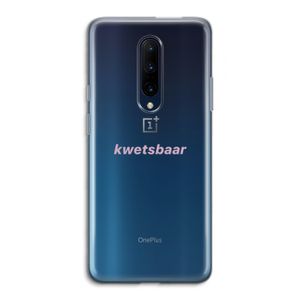 kwetsbaar: OnePlus 7 Pro Transparant Hoesje