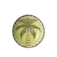 Sissy-Boy Groene presenteerschaal met palmboom
