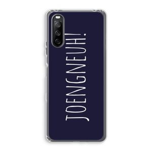 Joengneuh!: Sony Xperia 10 III Transparant Hoesje