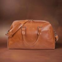 Alpha Apex Leren Weekendtas - Stijlvolle Reistas - Duffel bag - NEGOTIA Leather