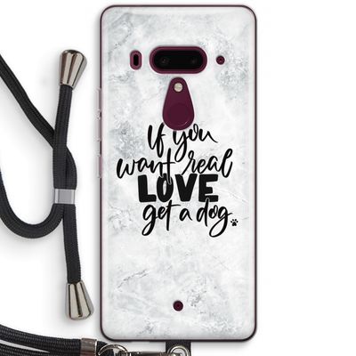 Partner in crime: HTC U12+ Transparant Hoesje met koord