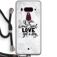 Partner in crime: HTC U12+ Transparant Hoesje met koord