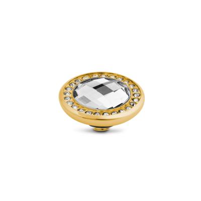 Melano Vivid Crystal CZ Steentje Crystal Goud