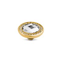 Melano Vivid Crystal CZ Steentje Crystal Goud