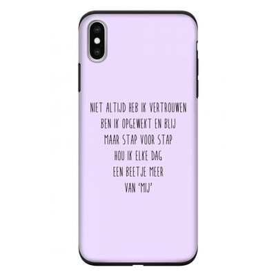 Zelfvertrouwen: iPhone XS Max Tough Case