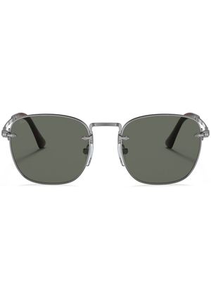 Persol lunettes de soleil teintées à monture carrée - Argent