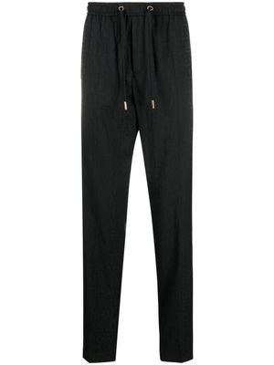 Versace pantalon de survêtement Versace Allover - Noir