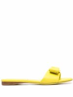 Ferragamo sandales Vara Bow à bout ouvert - Jaune