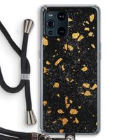 Terrazzo N°7: Oppo Find X3 Transparant Hoesje met koord