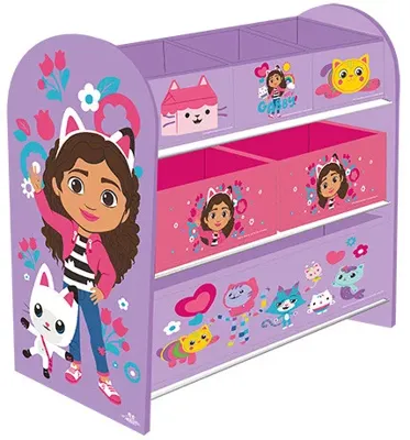 Gabby&apos;s Dollhouse Opberg kast 62.5x29.5x60 cm